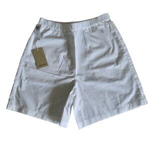 NWT Aritzia WILFRED FREE Breeze White 7" Cotton Shorts S